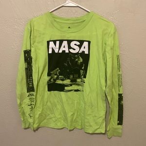 Neon Green NASA Tee